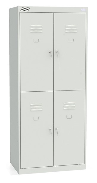 Шкаф для одежды ШРК 24-800 – <b alt="Металлические шкафы для одежды">НЕ</b> В СБОРЕ